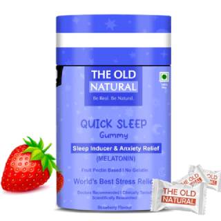The Old Natural Quick Sleep Gummies at Rs.256 (After Coupon GP10 & 30% GP Cashback)