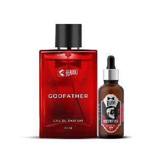 Beardo Godfather Perfume & Oil at Rs 701 MRP 1550 (After Code: VIBD22)