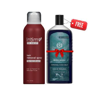 Hair Removal Kit (Spray + Body Wash) For Men at Rs 509 Mrp 599 + Extra 15% Off (GP15)