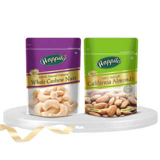 Flat 35% off on Premium Nuts Combo 400g (Use Code: GRABJHAPPI) 