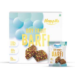 Happilo Dry Fruit BarFi Gift Box 240g at Rs 179 | MRP 275