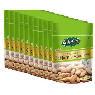 Get Flat 52% off on California Almonds by Happilo (Code: ALMOND10)