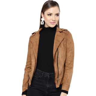 Get 59% off on Harpa  Full Sleeve Solid Women Jacket