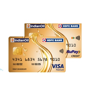 Apply for HDFC Indian Oil Credit Card & Earn Upto 50 liters of Free Fuel Annually