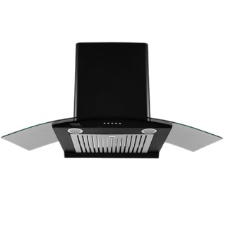 Hindware Elena 90cm 1100 CMH Wall Mounted Chimney at Best price