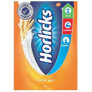 Buy Horlicks 500g at Rs.155 [Pay Rs.205 at Amazon & get Rs.50 GP Rewards]