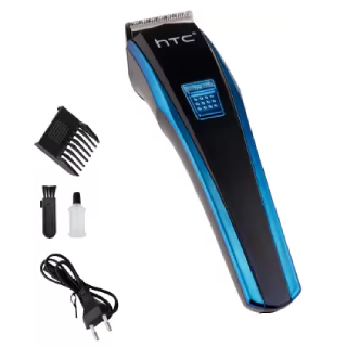 HTC AT 210 Trimmer for Men  (Black, Blue)