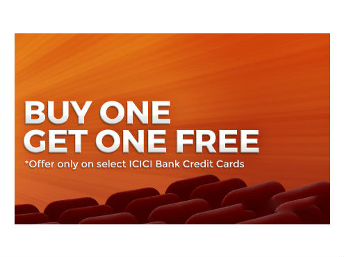 ICICI Bank Credit Card Offer - Buy 1 Get 1 Free