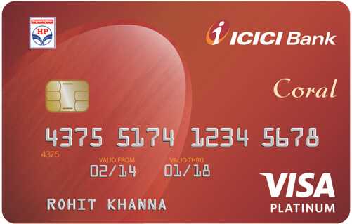 Apply  ICICI Bank HPCL Coral Credit Card Online