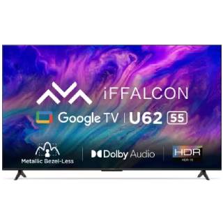 Buy iFFALCON by TCL U62 139 cm (55 inch) Ultra HD (4K) LED Smart Google TV at Rs.26499  (After Bank offer)