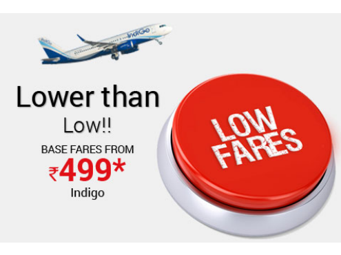 Indigo Super Sale: Base Fares from Rs.499