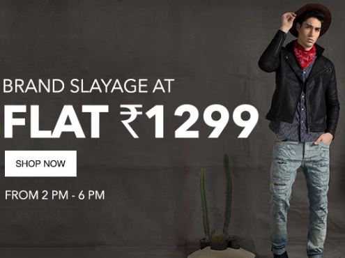 Jabong Top Brands Fashion @ Flat Rs.1299