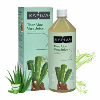 Buy Aloe Vera Juice 1 L at Rs.85 (After code 'WELCOME15' & GP Cashback) Kapiva New Users