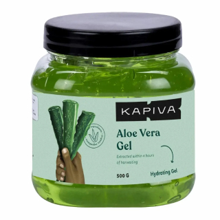 Buy Kapiva Aloe Vera Skin Gel 500 Gms at Rs.103 (After code  'HOLI15' & GP Cashback) Kapiva New Users
