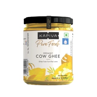 Buy Cow Ghee 1L at Rs.726 {After using coupon 'PAYDAY20', 2% Prepaid Off & GP Cashback) - Kapiva New user