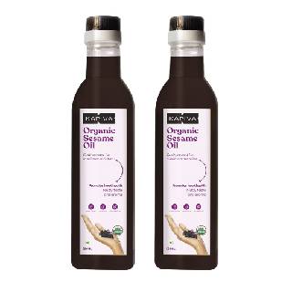 (Pack of 2) Kapiva Organic Sesame Oil at Rs 588 (Using Code: DEAL20 & Prepaid off)