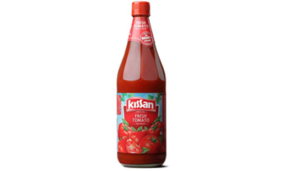 Kissan Fresh Tomato Ketchup Bottle, 1kg