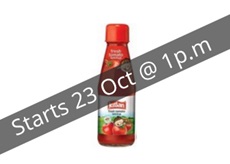 APP FRIDAY Extented till 4PM  Kissan Fresh Tomato Ketchup Bottle, 200g