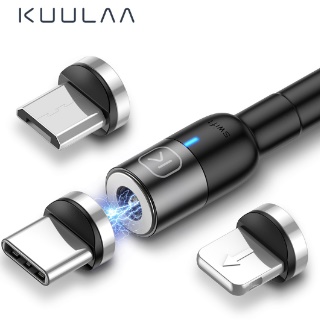 KUULAA Magnetic Cable (Micro USB, Type C, iPhone)