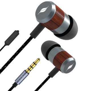 Leaf Bolt Wooden Wired Earphone at Rs.699