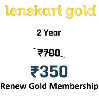 Lenskart Gold Membership Renewal Offer: Get Flat 50% Off on Renewal of 2 Year