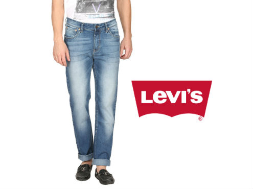 App Only - Levi's Blue Slim Fit Jeans - All Sizes Available