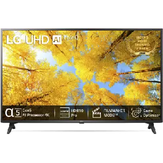 LG UQ8020 (55 inch) Smart TV 2022 Edition Starting at Rs 48999 + Extra 10% bank off