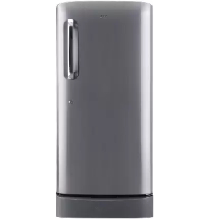 LG 185 L Direct Cool Single Door 5 Star Shiny Steel Refrigerator at Rs.16,540 (17290-750 on Every Card)