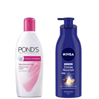 Flat 40% OFF on Body Lotions+10% extra Off on ICICI card at Bigbasket