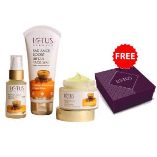 Shop For Rs 999 on Lotus Herbal & Get A Purple Box FREE