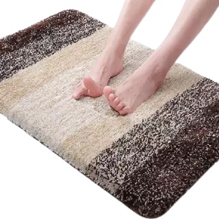 Buy Microfiber Bathroom Mat  (Brown, Free) at Rs.122  MRP Rs.699