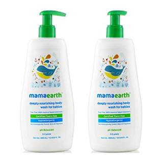 Pack of 2 Mamaearth Body Wash for babies 400ml at Rs 399 (Use Code: OMG)