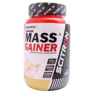 Flat 43% Off on Scitron Nutrition Supreme Mass Gainer 1kg at Merricart
