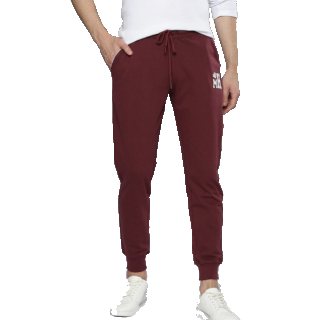 Flat 55% Off on Mast & Harbour Men Maroon Solid Joggers