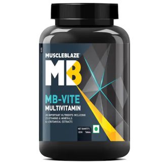 Worth Rs.999 Muscleblaze Mb-Vite Multivitamin - 120 Tablets at Rs.699