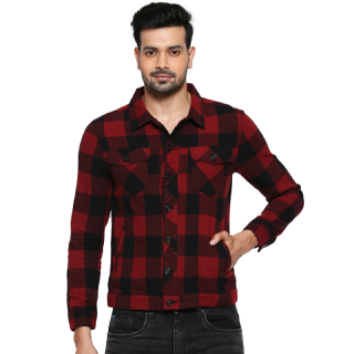 Buy People Men Red Casual Shirt at Best Price
