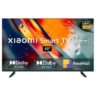 Mi X Series 108 cm (43 inch) Ultra HD (4K) LED Smart Android TV at Rs.24999 (After Bank off)