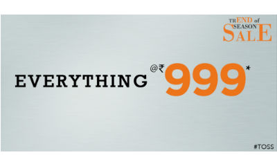 Mid-Day Sales ! Everything at Rs. 999