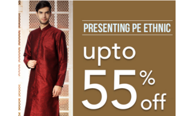 Upto 55% Off on Peter England Wedding Collection