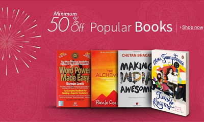 Minimum 50% Off On popular Books + Free Shipping