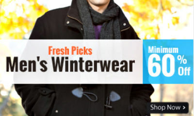 Minimum 60% Off On Men's Winterwear