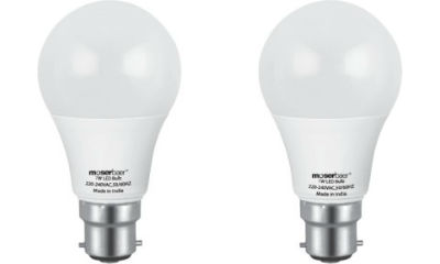 Moserbaer 7 W LED Ecolux 6500K Cool Day Light Bulb (Pack Of 2)