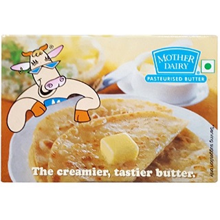 Mother Dairy Butter 100 grams at Rs.46 Only