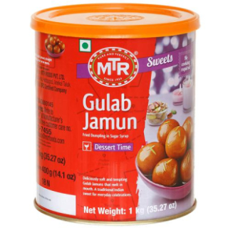 MTR Gulab Jamun 1 kg at Rs.241 with shipping charges (After GP Cashbak)