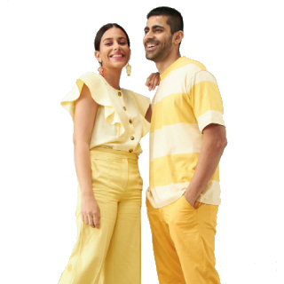 Brighten your mood with Yellow, Energizing Green & Serene Blue Clothing