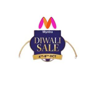 Myntra Diwali Sale {4th-8th Oct} 50-80% off & Extra 10% off using Kotak & Bank of Baroda Cards