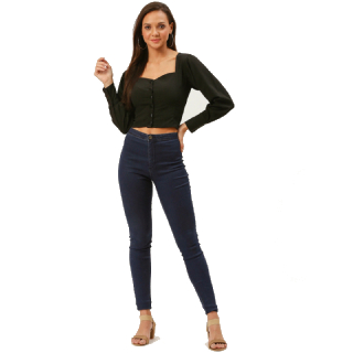 Get 50% off on Carlton Crop Fitted Top