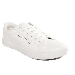 Roadster Men White Solid Sneakers Flat 50% Off
