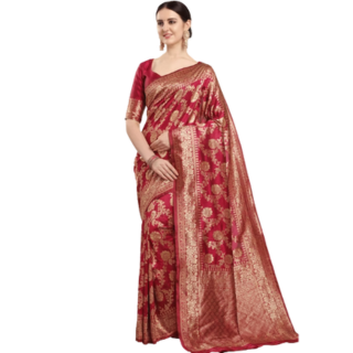 Upto 90% Off - Stylish Collection Of Saress + Coupon Off & GP Cashback !! 