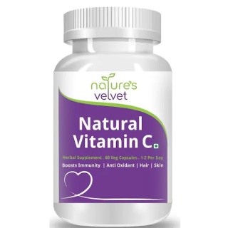 50% Off on Natures Velvet Lifecare Natural Vitamin C 500Mg 60 Capsules